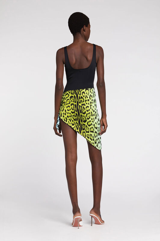 RC Jaguar-Print Sarong RC Jaguar-Print Sarong Light green/Light blue QKW00W-HVF53