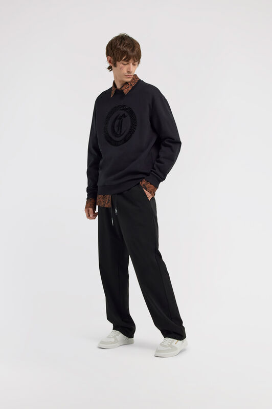 JC Just Cavalli Sweatshirt Black TFT052-TF069