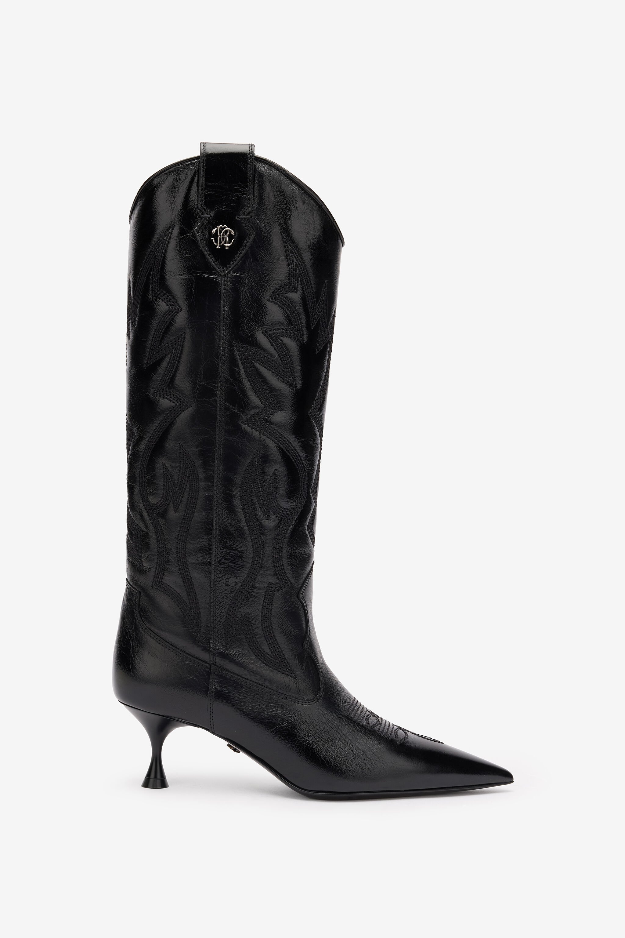 RC Bottes À Motif Flammé Noir UKS025-PZC66