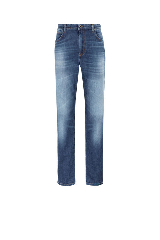RC Faded Straight-Leg Jeans Dark blue ISJ260-DS009