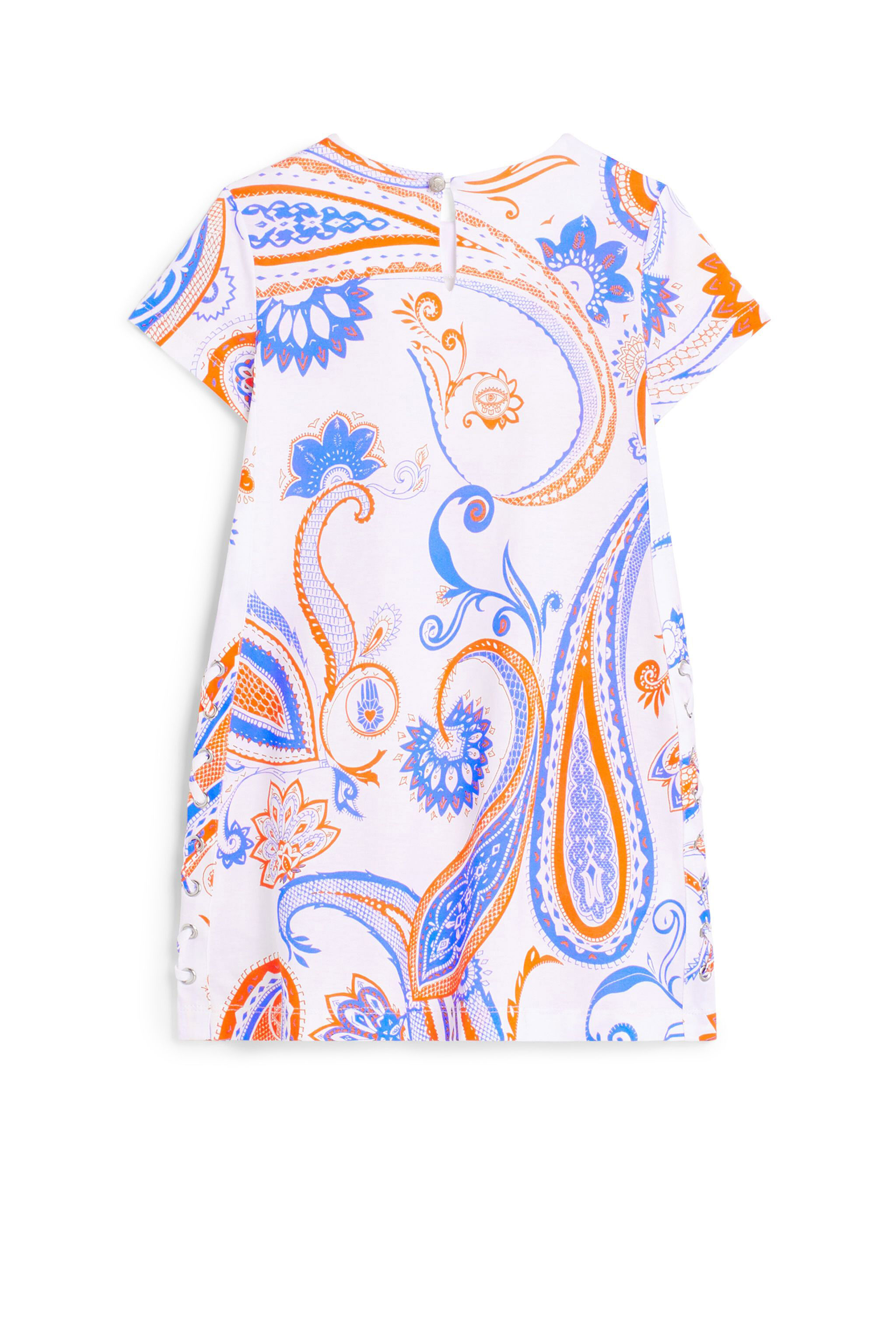JU Lizard Bandana print dress Orange IJT10C-JXP82