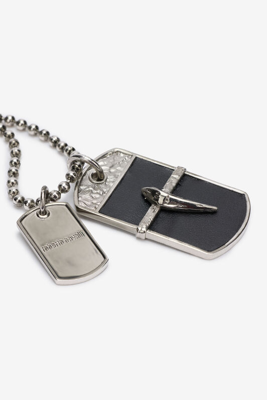 RC Necklace with Double Pendant Silver VRG004-AM007