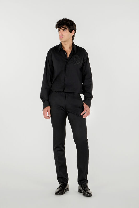 RC Embroidered Logo Shirt Black TRT710-CH026
