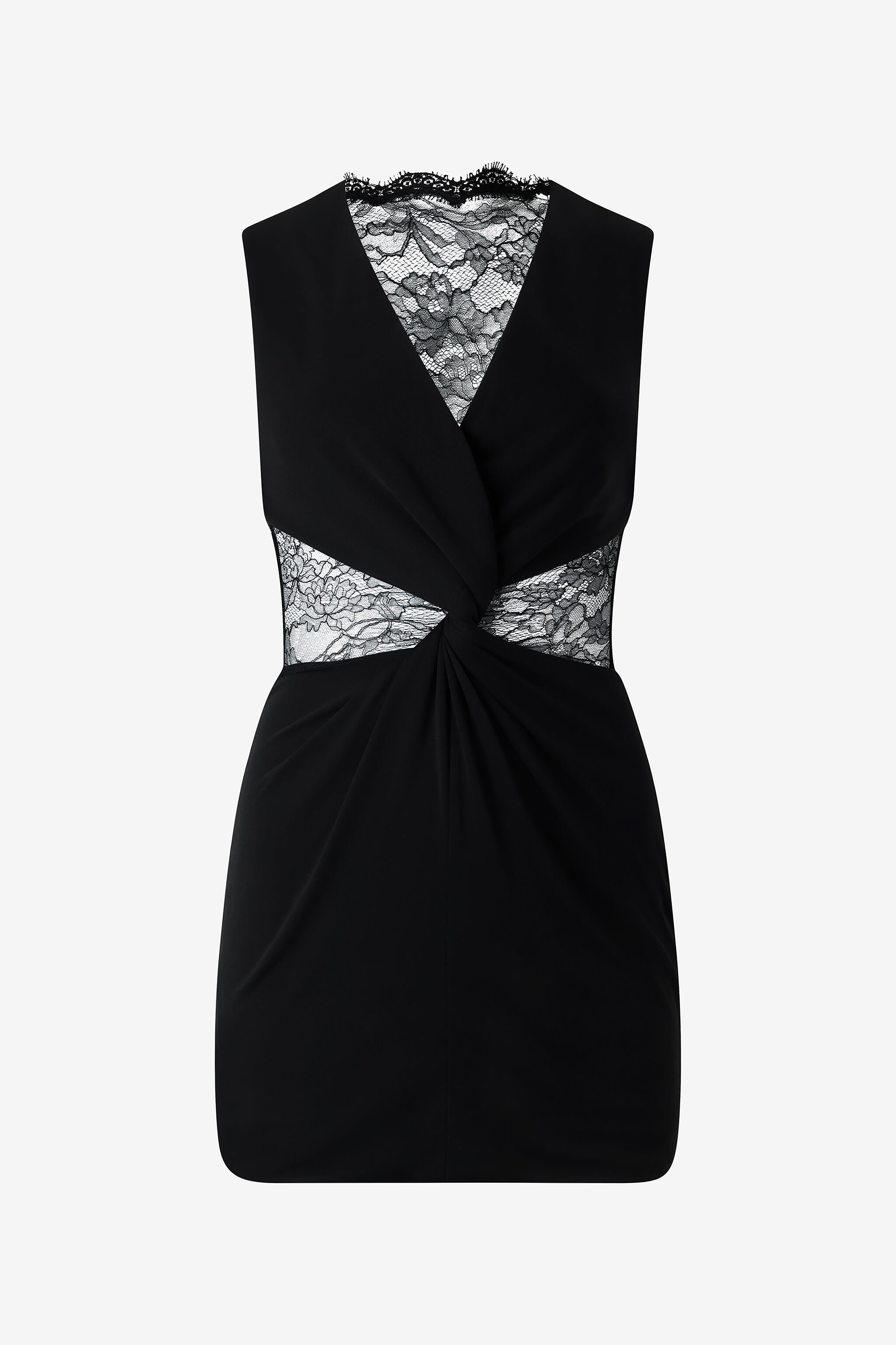 RC Mini Dress with Lace Black VKT110-JE034