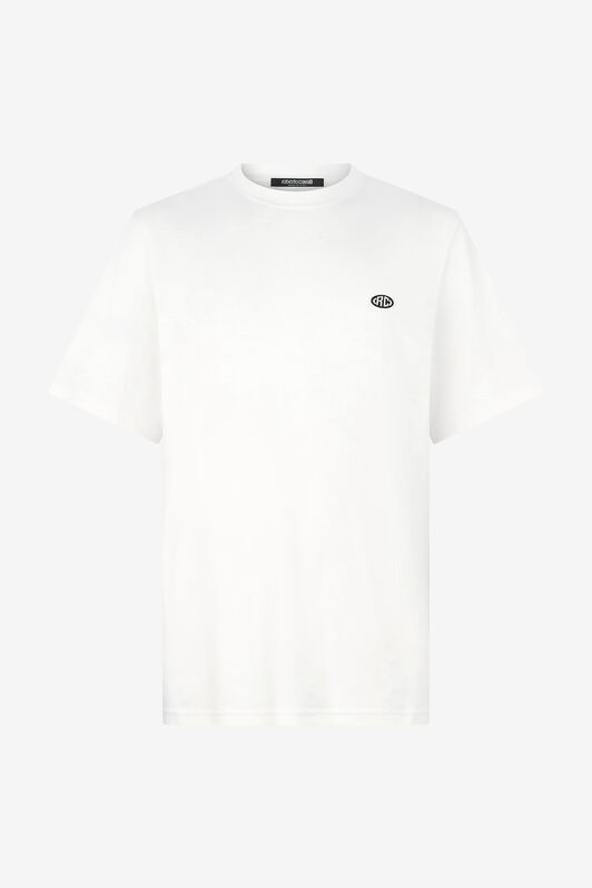 RC T-Shirt Con Patch Logata Bianco VNT61D-JJ080