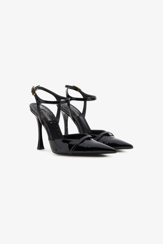 RC Patent leather sandals Black SKS023-PZ133