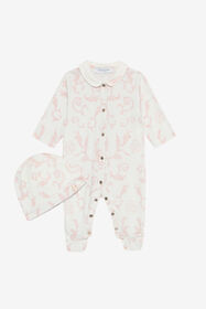 ${brand} Bodysuit And Hat Set With All-Over Print ${colorDescription} ${masterID}