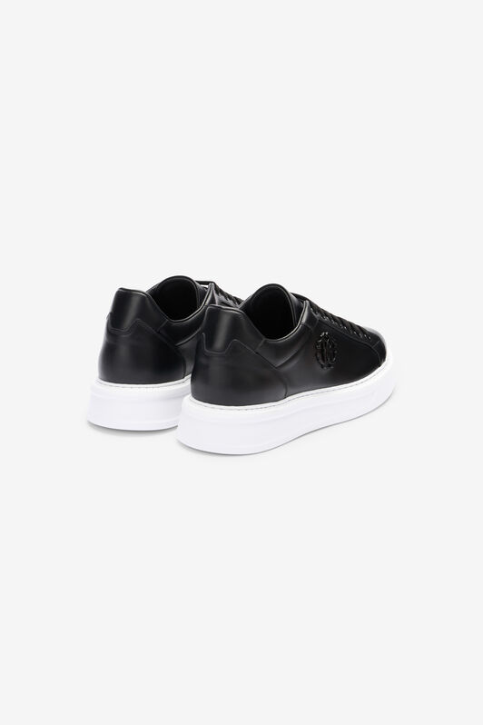 RC Black Leather Sneaker Schwarz POS00D-PZ085