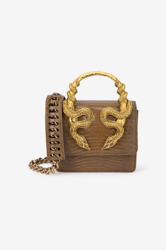 RC Brown Bag with Snakes MARRONE VWB001-PZ119