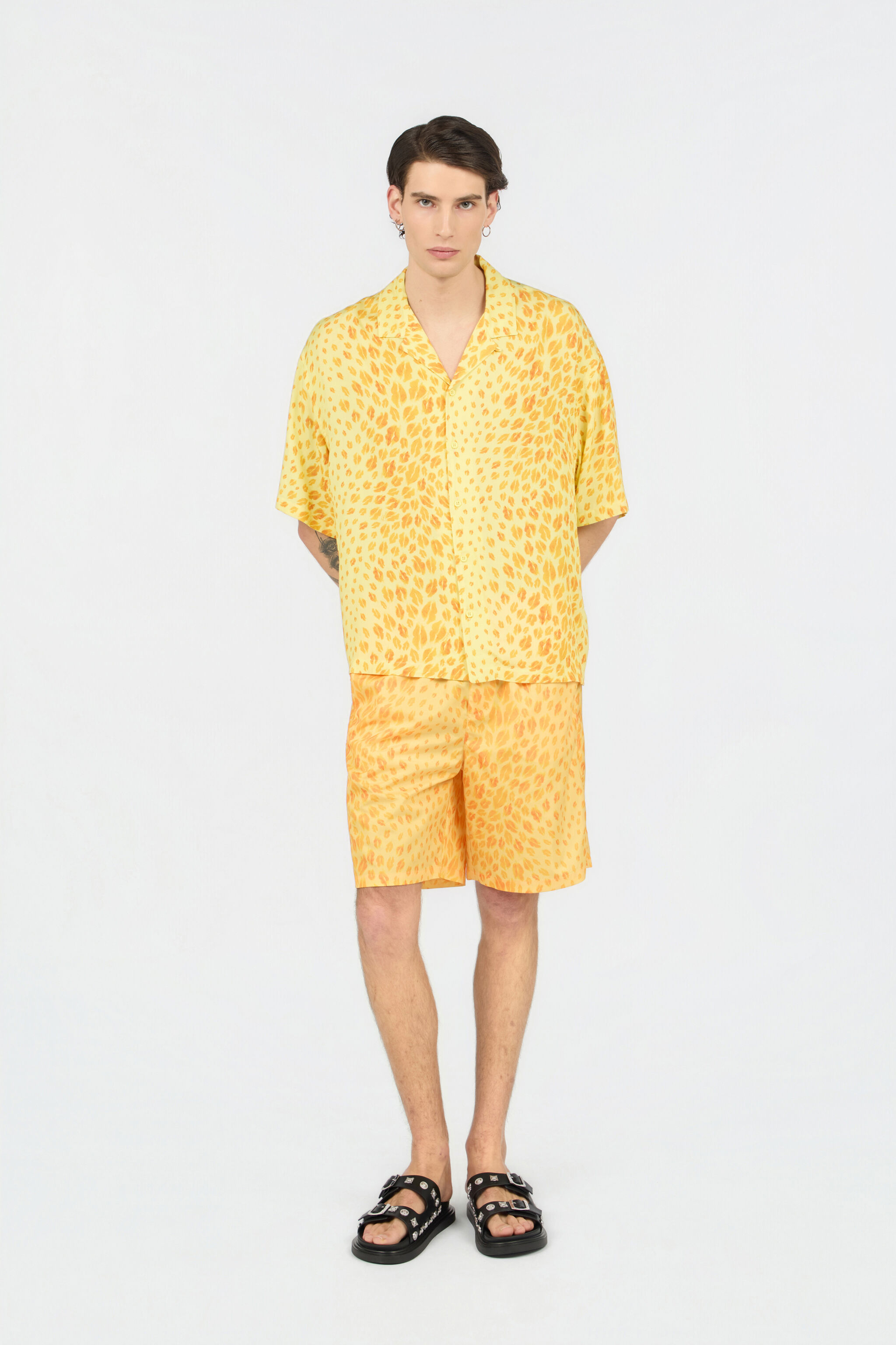 JC Camicia Stampa The Jaguar Kiss 644 POP CORN + 582 A WFM005-WF153