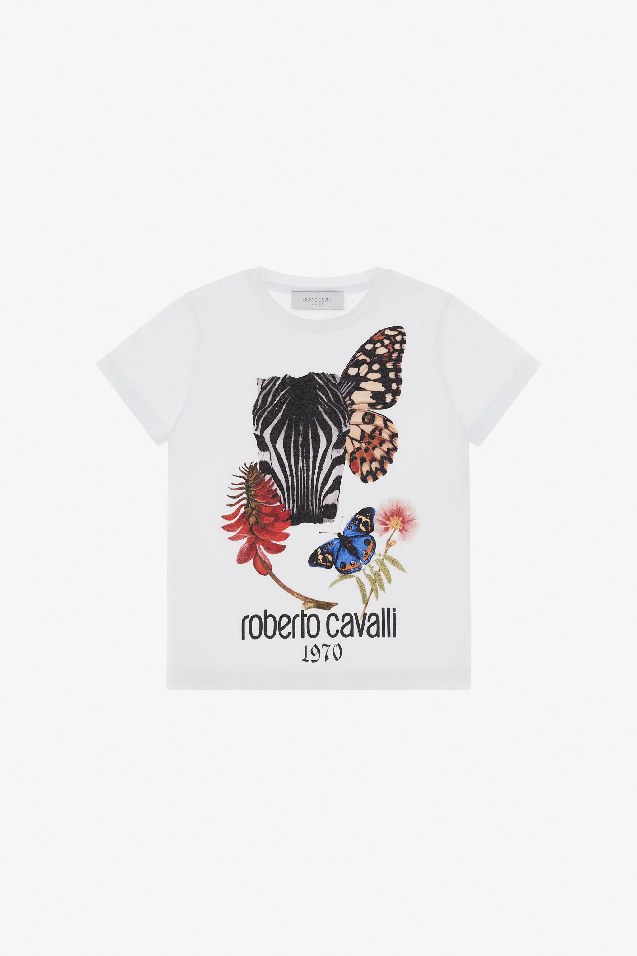 JU T-shirt imprimé Blanc TJT64Q-JD001
