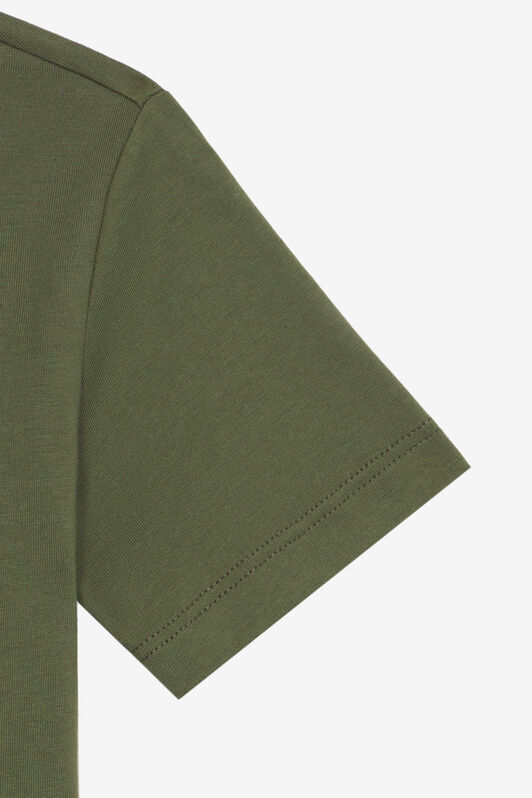 JU T-Shirt Safari Edition Con Ghepardo Verde UJT60F-JD001