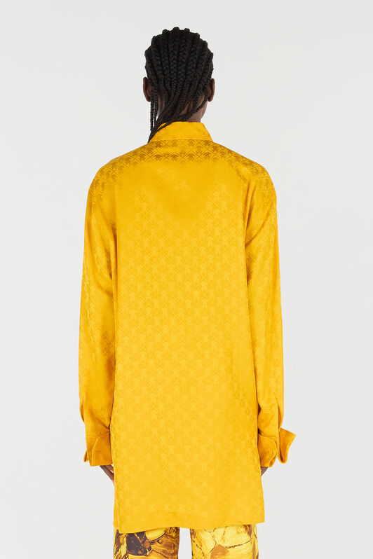 RC Camicia Con Monogram Mirror Snake RC Camicia Con Monogram Mirror Snake Giallo VKT160-RK010