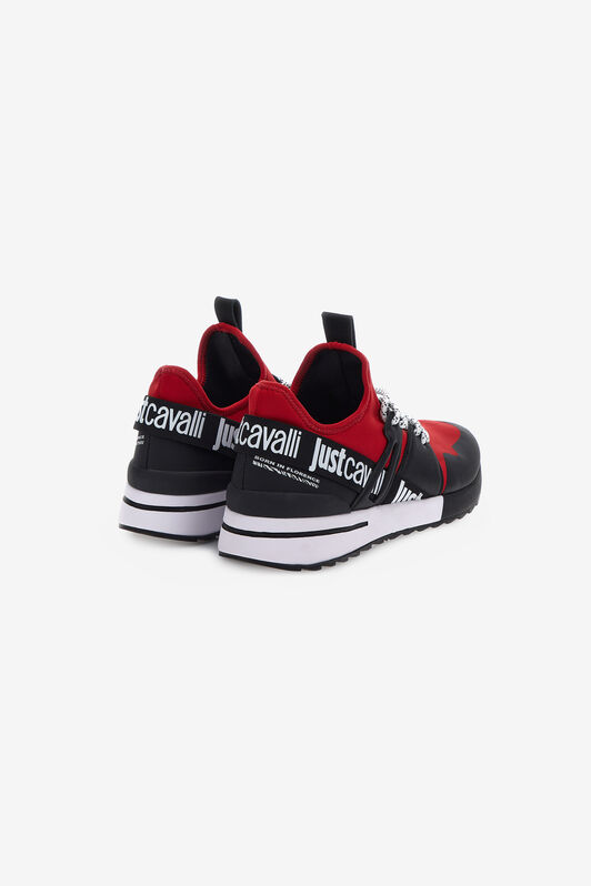 JC Scarpe running Just Cavalli Rosso RRS057-RR320
