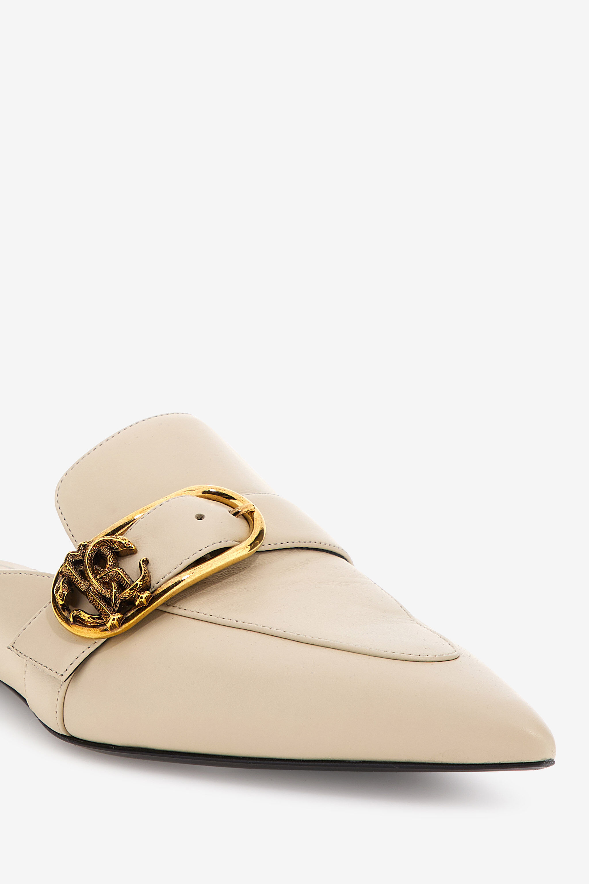 RC Mules con Logo Avorio SKS019-PZ172