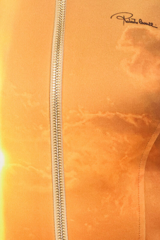 RC Abito Corto Stampa Sunset Arancione UWT113-JMN97