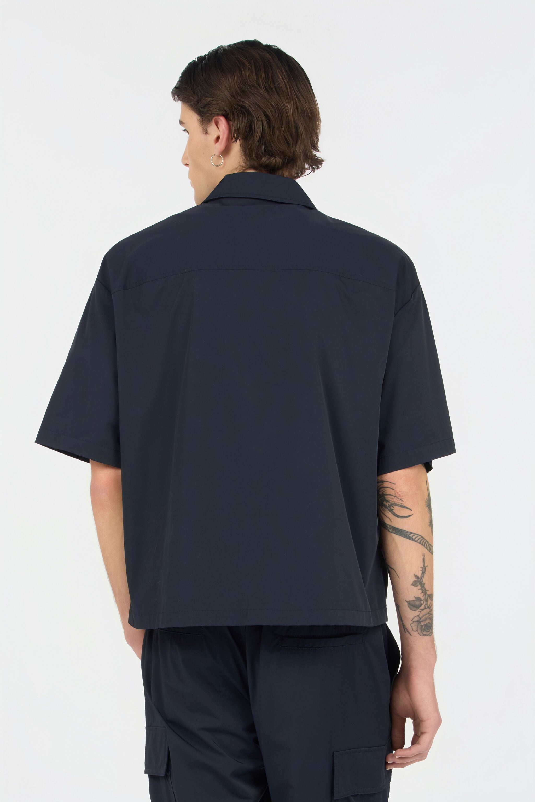 JC Navy Blue Shirt CHICORY BLU WFM020-WF168