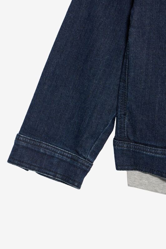 JU Giacca Blu Medio In Denim Con Monogram RC MEDIUM BLUE VJJ40A-DS015