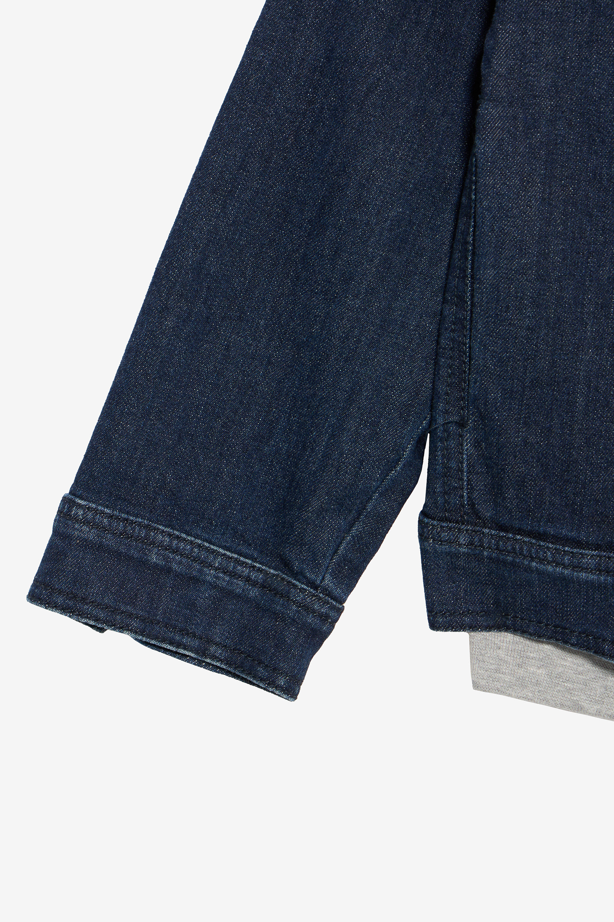JU Giacca Blu Medio In Denim Con Monogram RC MEDIUM BLUE VJJ40A-DS015