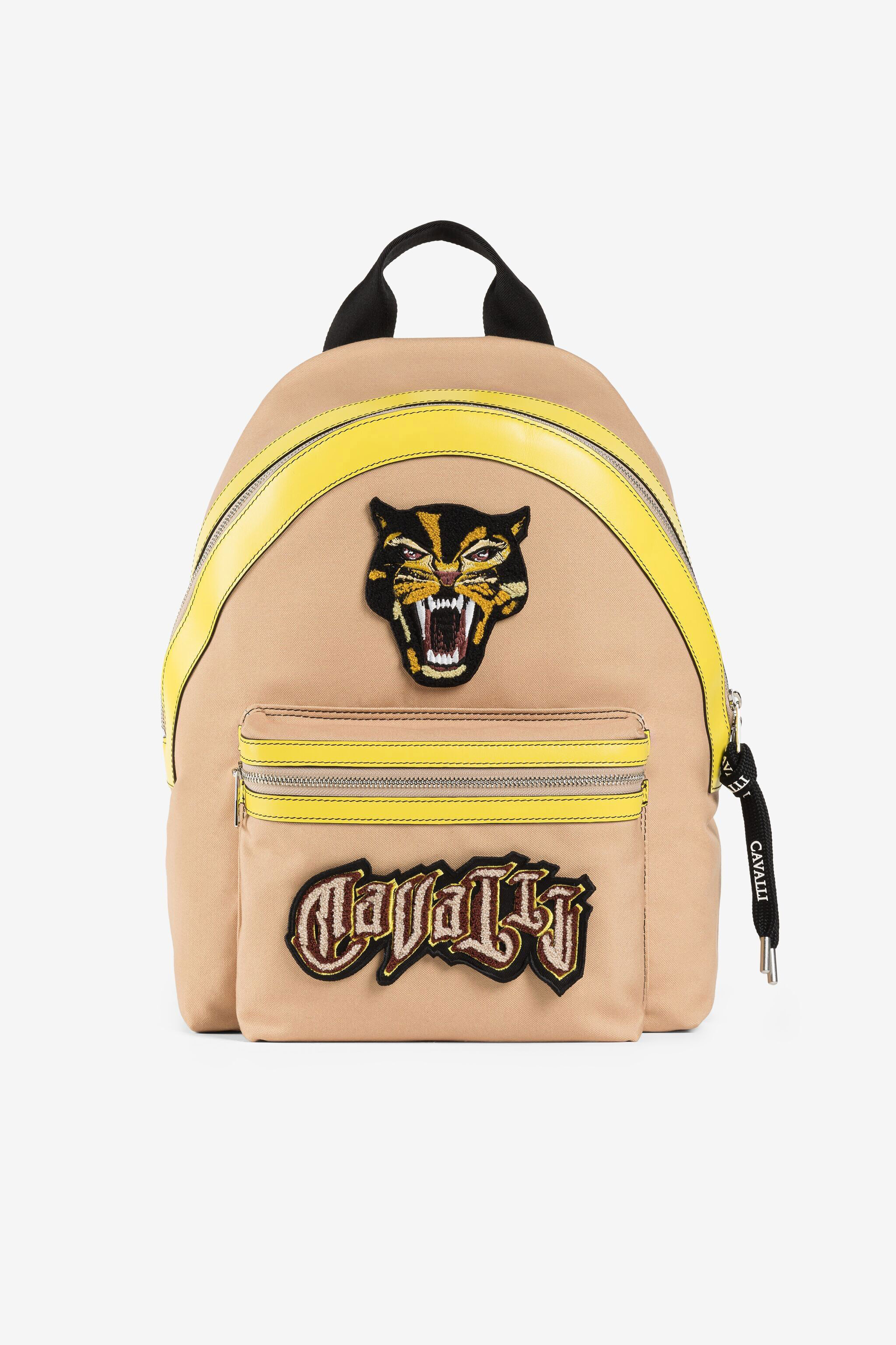 RC Logo-Applikation Rucksack Hellbraun QRB001-AC007