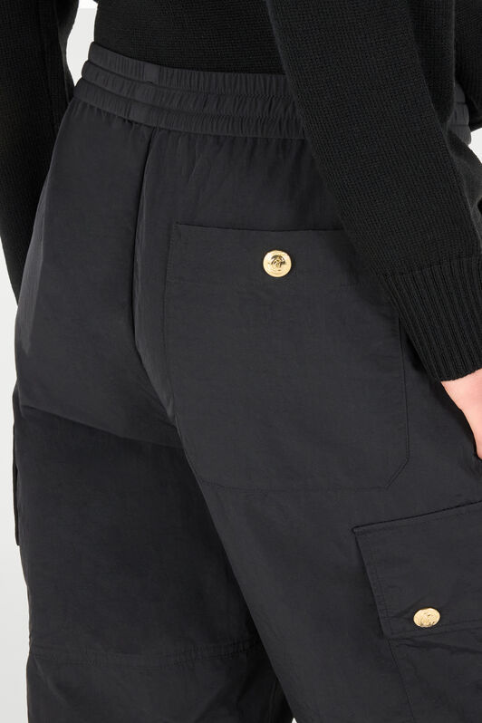 JC Multipocket Pants With Drawstring Black TFT089-TF119