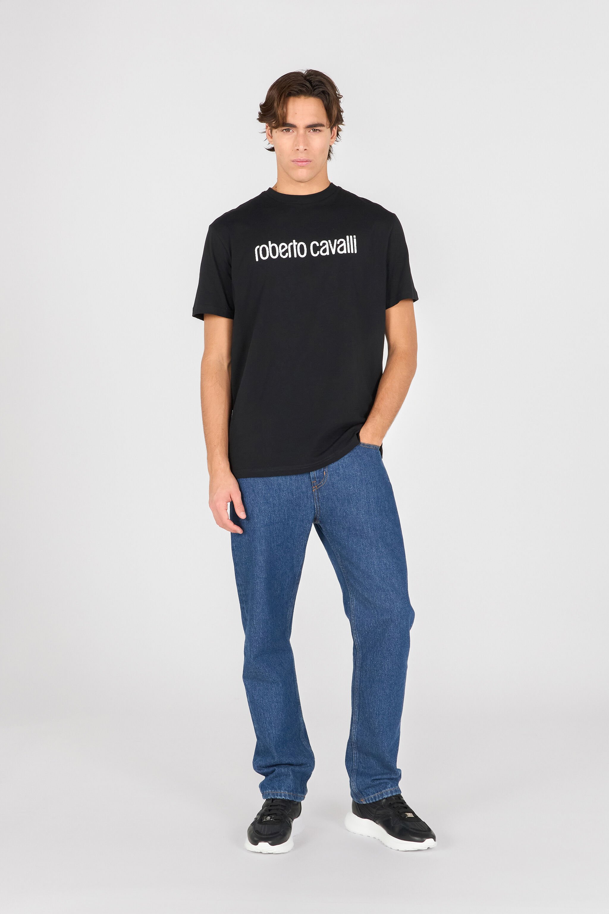 RC T-shirt with lettering Black OOT60I-JD060