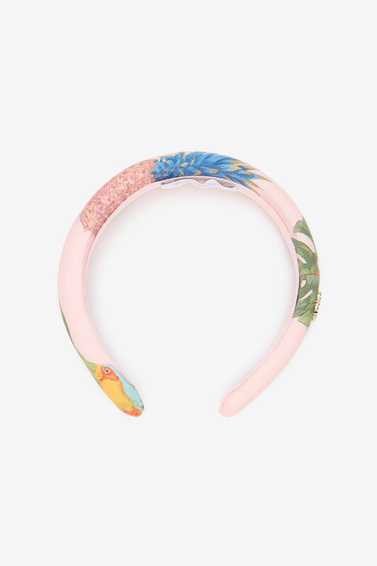 JU Tropicana Print Headband BABY ROSE WJI00B-7MR12