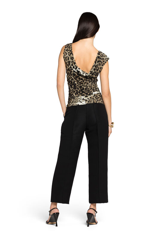 RC Wide-Leg Trousers RC Wide-Leg Trousers Black HQT211-WC012