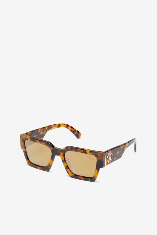 RC Sonnenbrille in Schildpatt-Optik mit RC Monogramm HAVANA 2 ISE002-FT00
