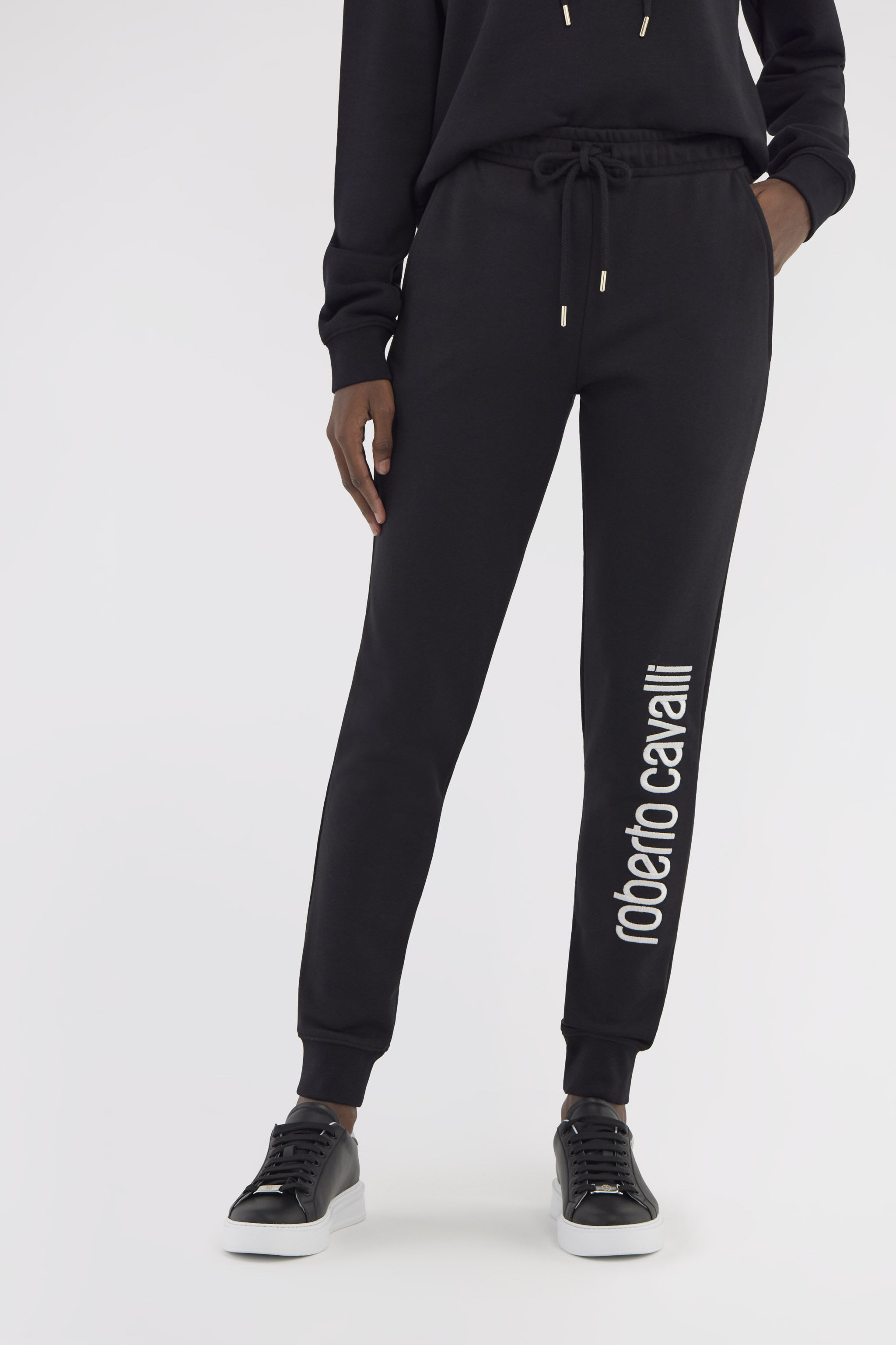RC Sporty pants with logo Negro NOT22C-CF052