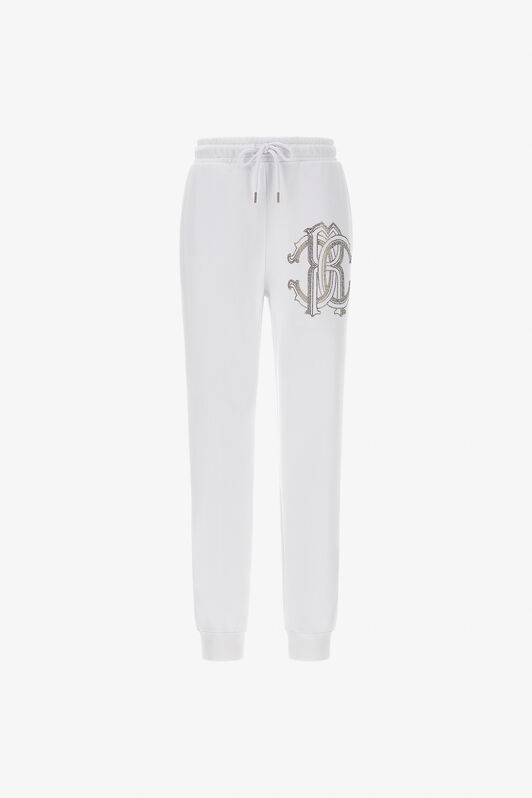 RC Sporty pants with Monogram RC Blanc NOT22A-CF052