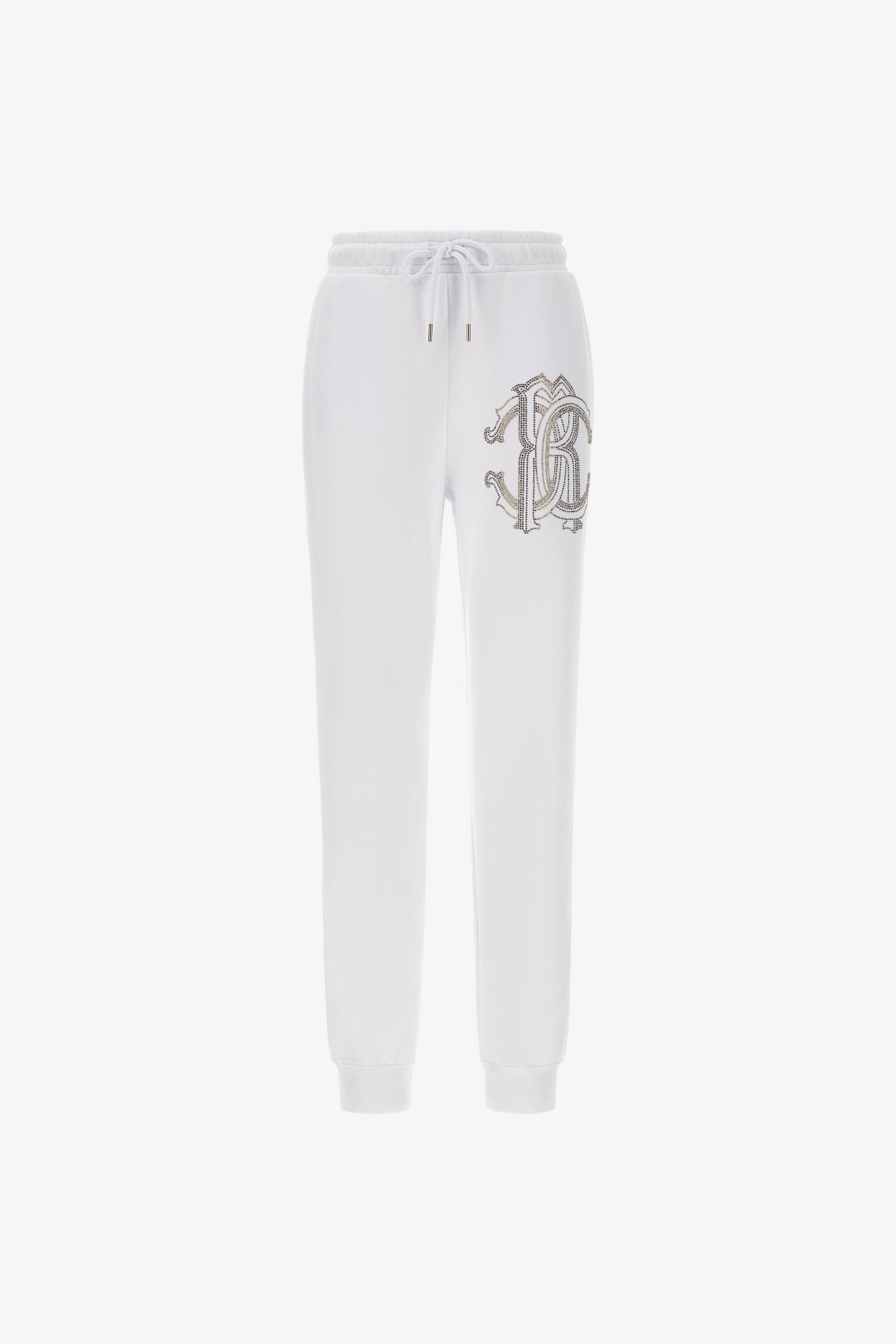 RC Sporty pants with Monogram RC Blanc NOT22A-CF052