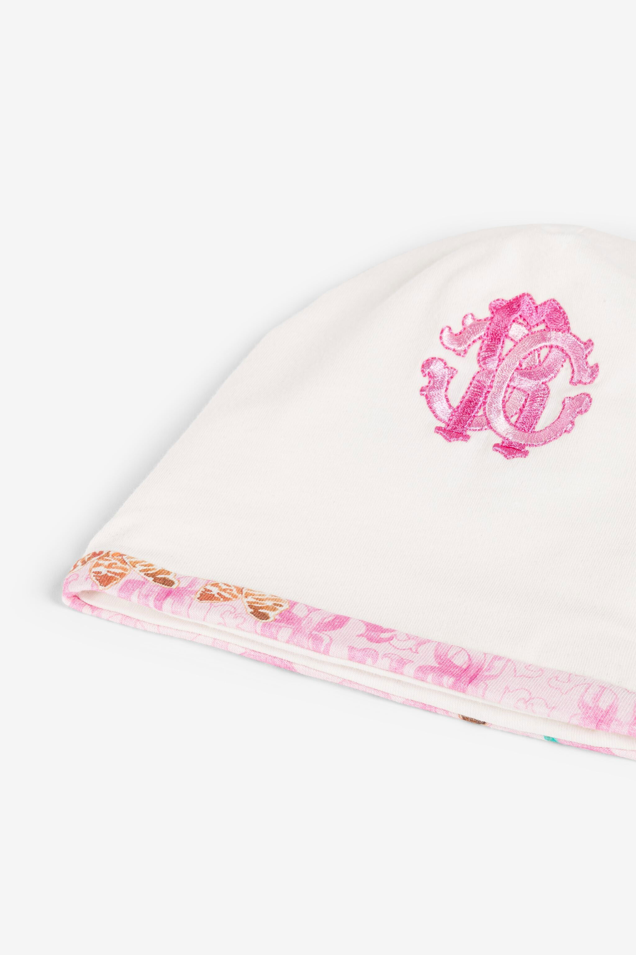 JU Monogram cotton pyjamas White QJT80B-JV025