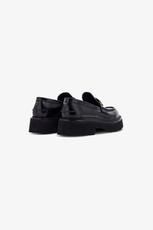 RC Loafers with RC logo Black TRS020-PZAB1