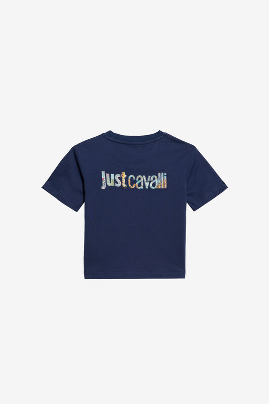 JC Blue T-shirt With Logo BELLWHETHER BLUE WFT60Q-JF005