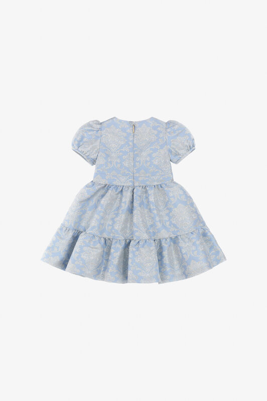 JU Printed Dress Light blue SJT152-DJ001
