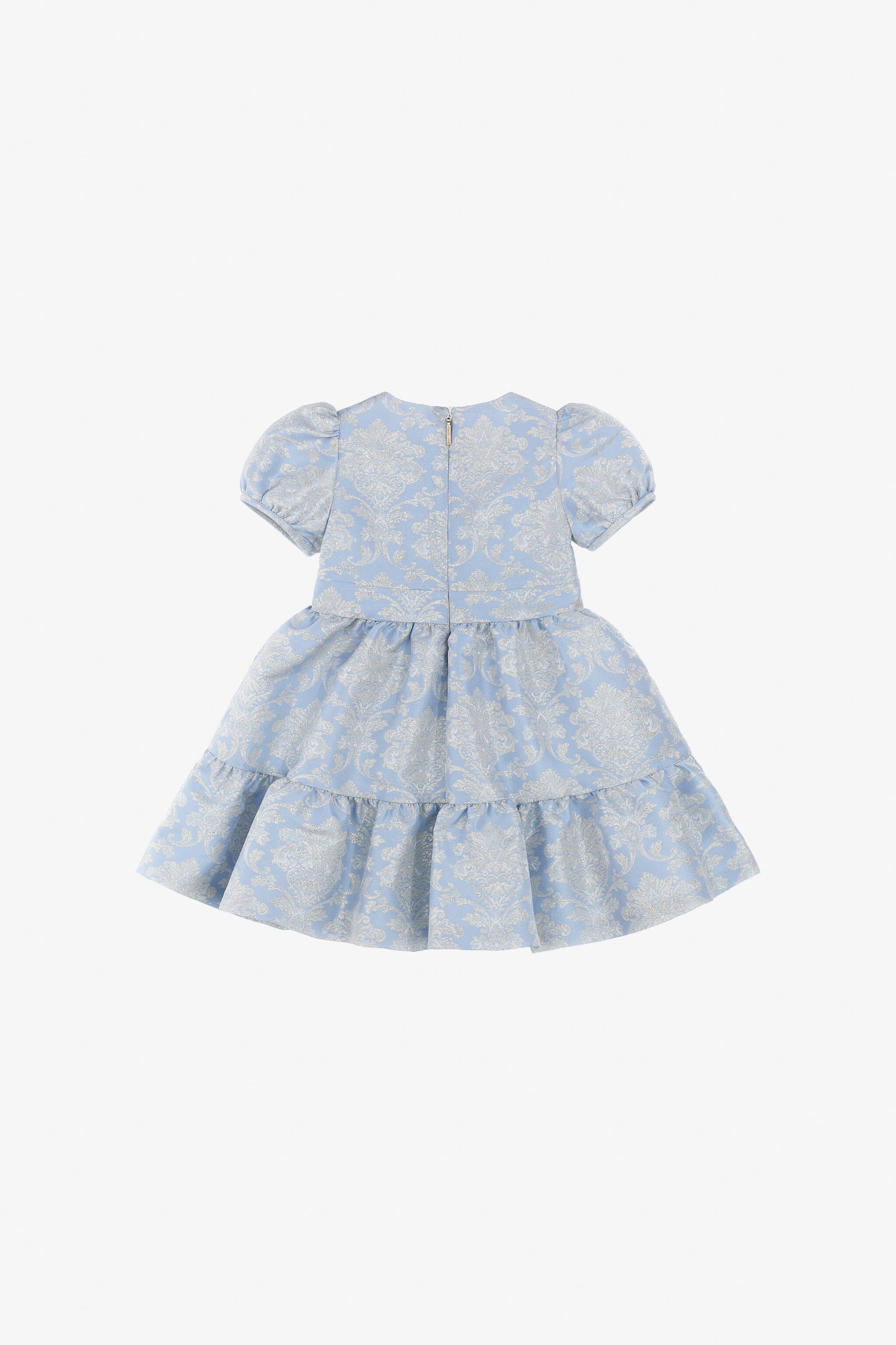 JU Printed Dress Light blue SJT152-DJ001