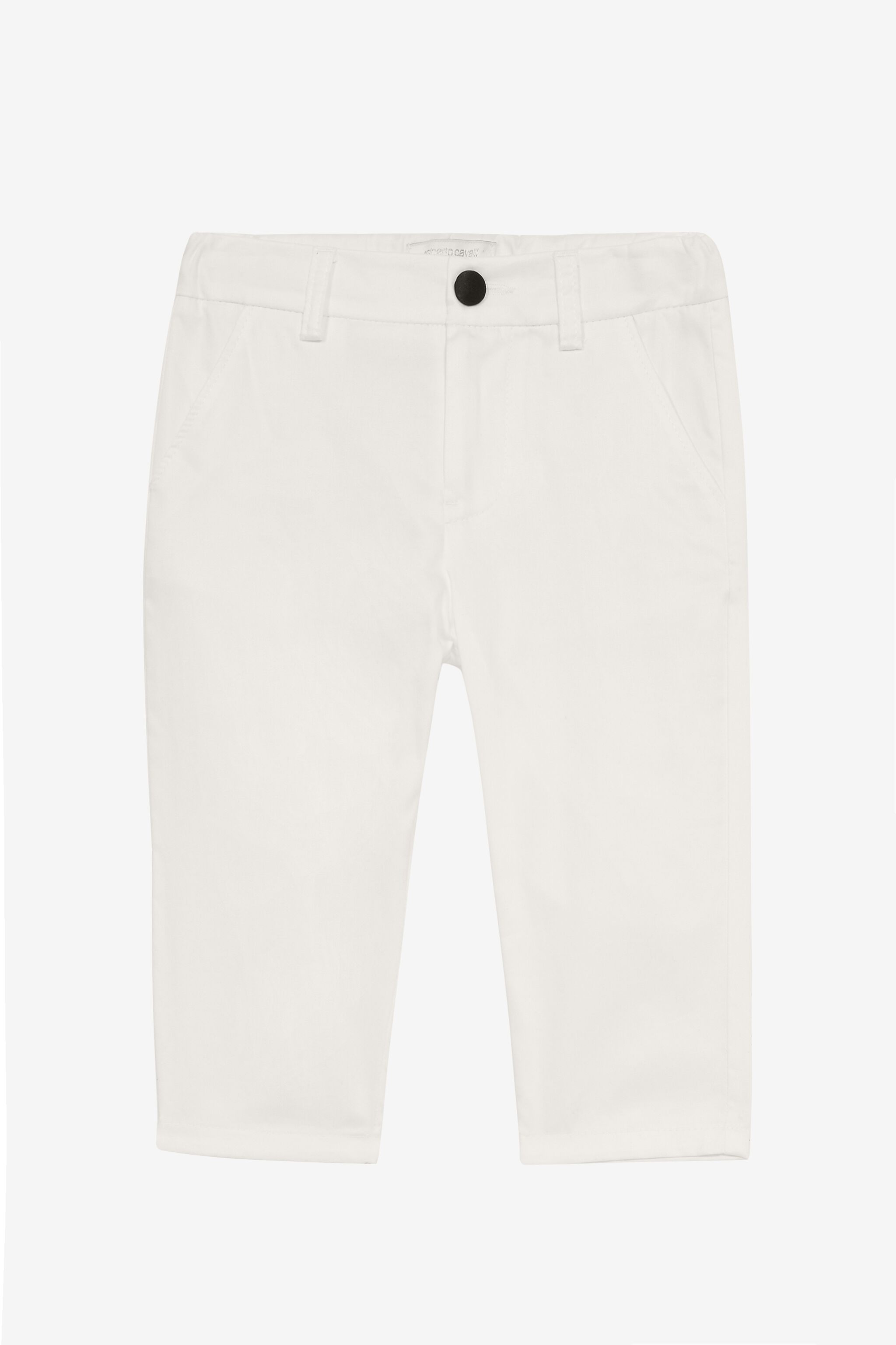 JU Pantaloni Con Monogram RC Bianco UJT216-RN012