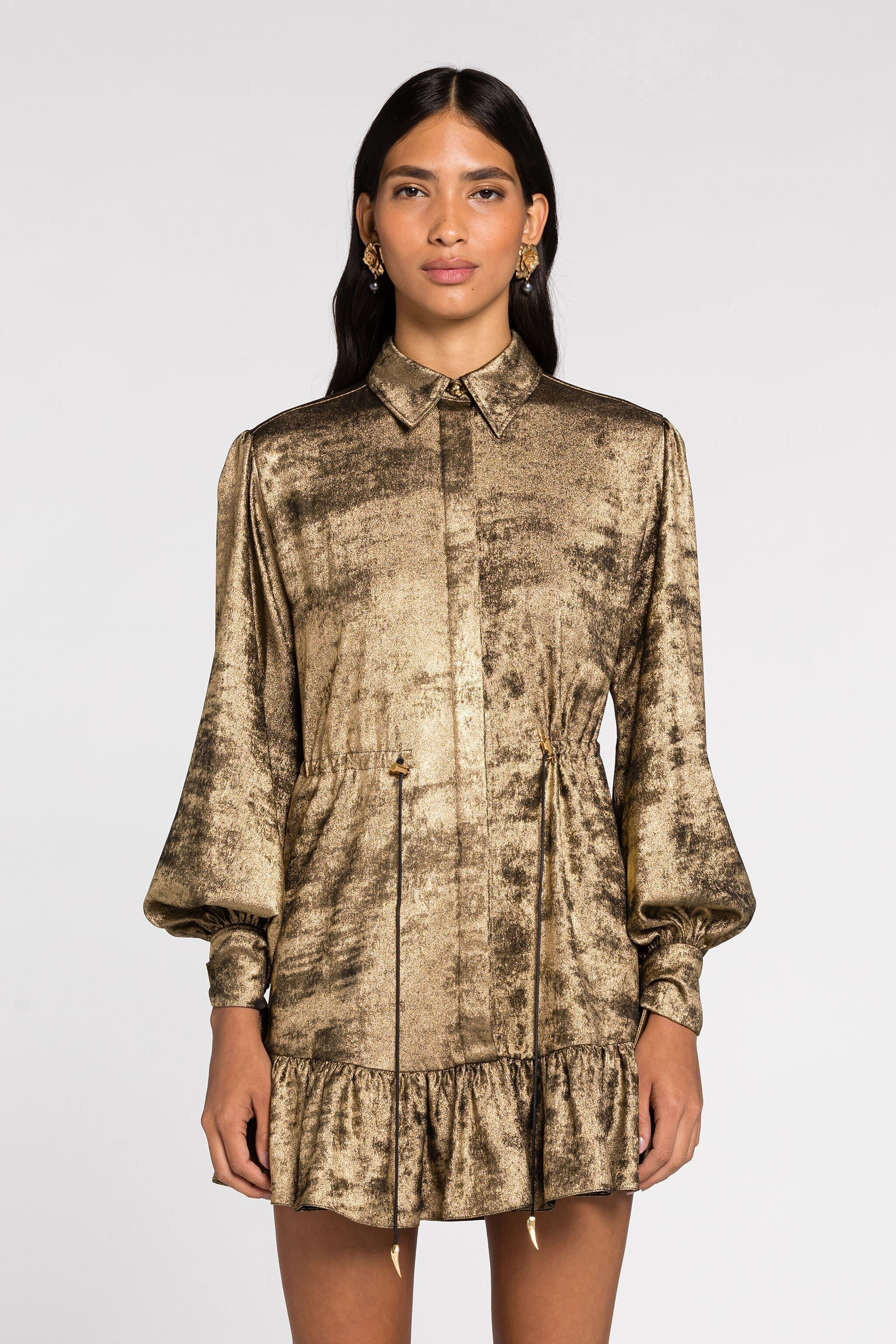 RC Minivestido Oro PQT110-FC005