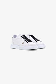 ${brand} Leder-Sneakers mit Logo ${colorDescription} ${masterID}