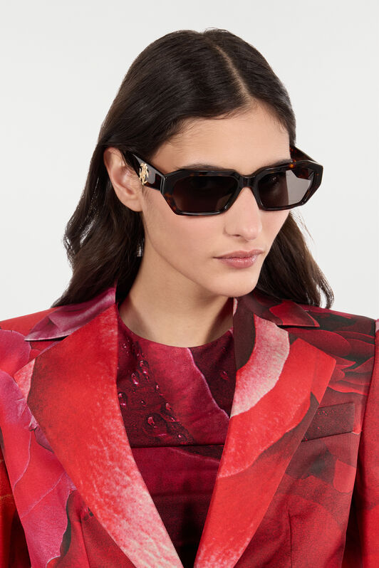 RC Sunglasses with wide rectangular front and fangs Braun ALD031-ID194