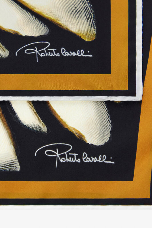 RC Ray of Gold Print Scarf Gold TALR11-IR028