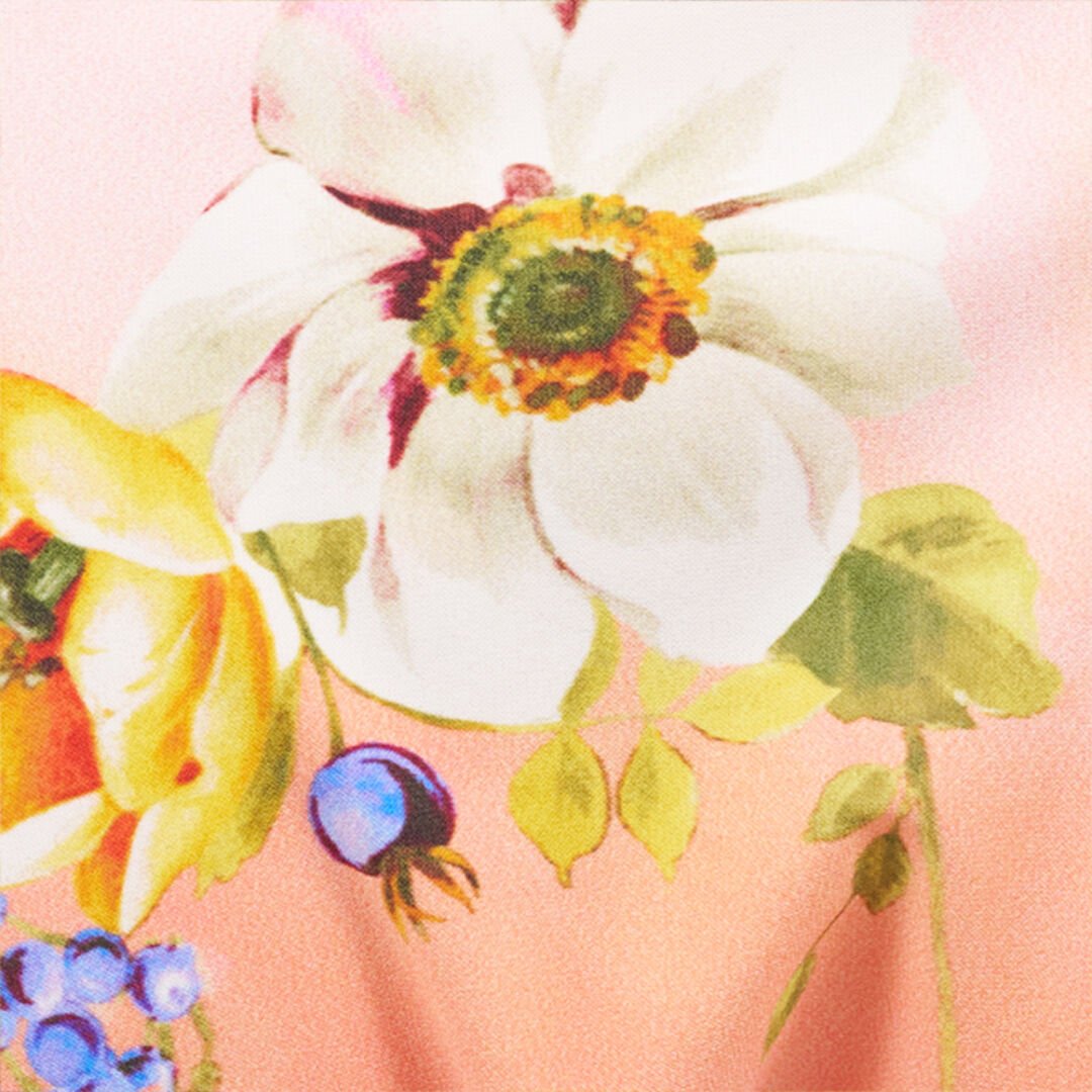 RC Miami Flowers Bas De Bikini Imprimé GREEN/FUCHSIA WQW013-HVR39