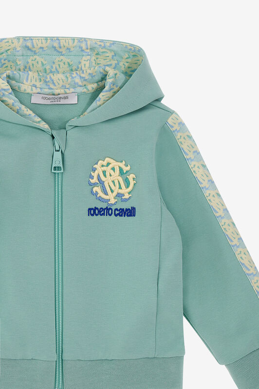 JU Logo Sweatshirt Light blue SJT904-CF050
