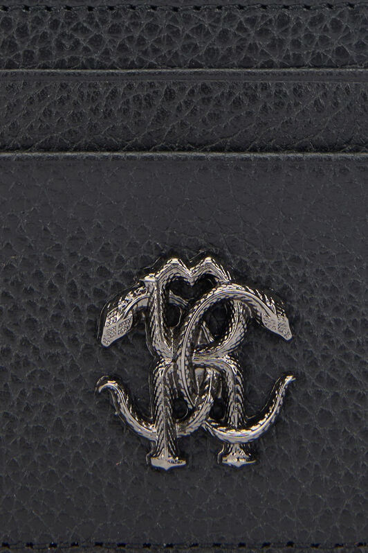 RC Schwarzes Kartenetui Mit Monogram RC RC Schwarzes Kartenetui Mit Monogram RC BLACK QOA00B-PZO37