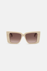 ${brand} Sunglasses with wide rectangular front and fangs ${colorDescription} ${masterID}