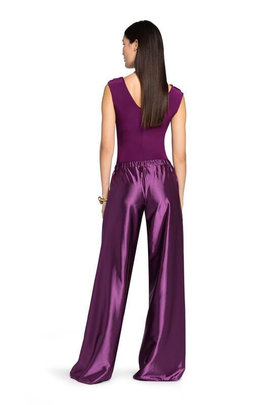 RC Wide-Leg Trousers RC Wide-Leg Trousers Purple FST201-RD036