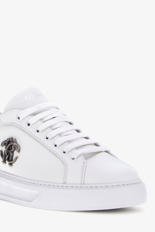 RC Sneakers with Monogram RC Weiß/Grau SRS099-PZB23