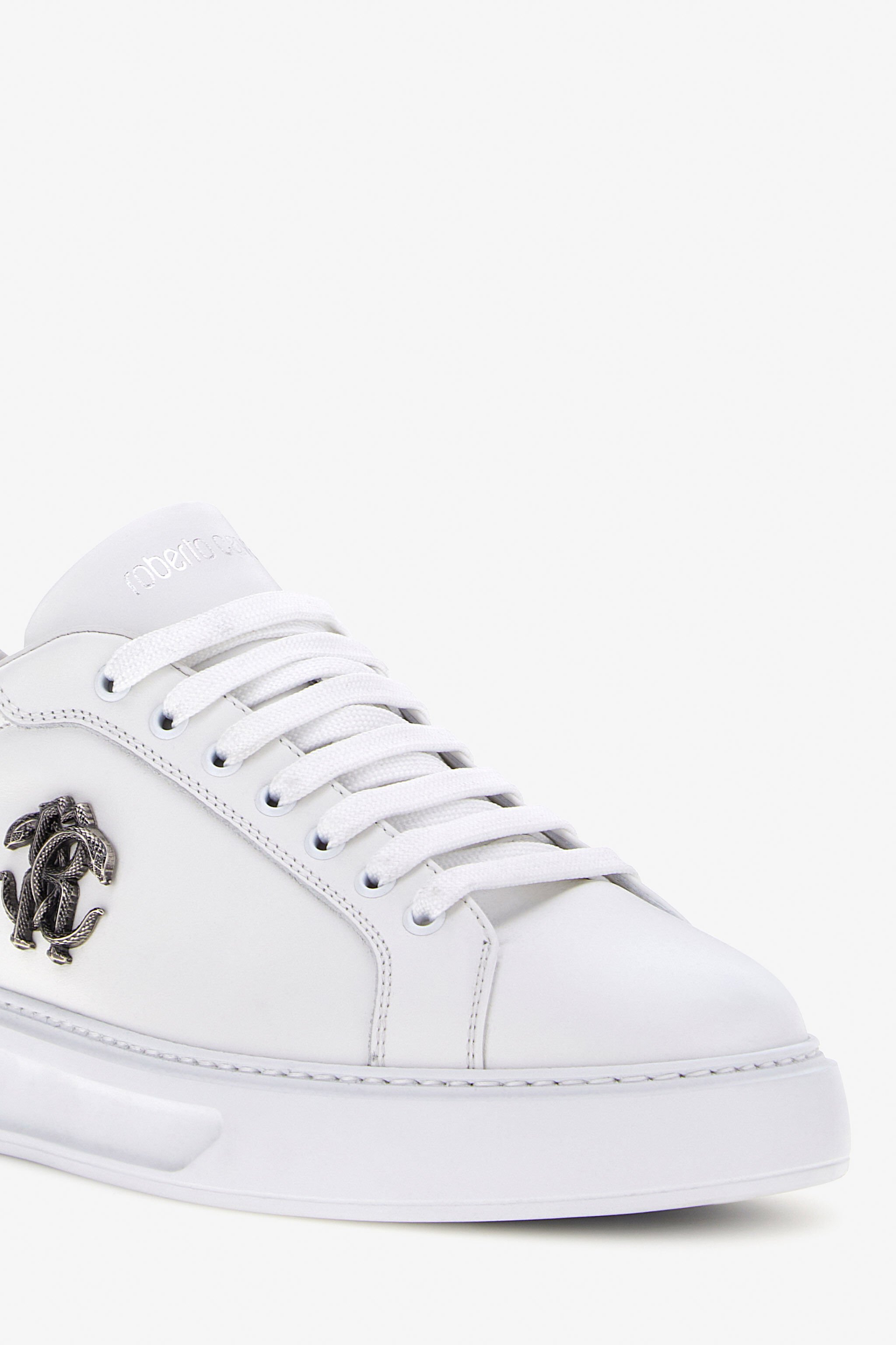 RC Sneakers with Monogram RC Weiß/Grau SRS099-PZB23