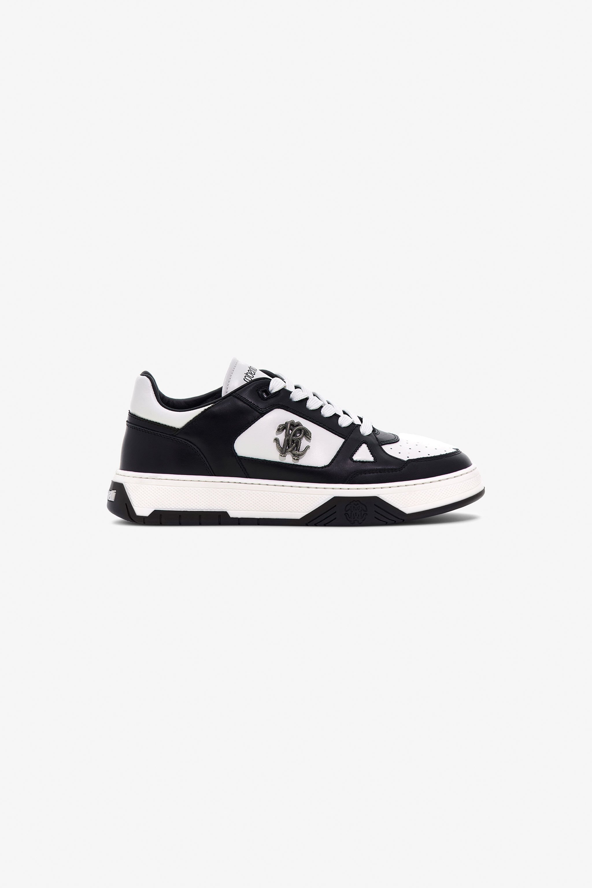 RC Low-Top Sneakers White/black/AntiqNik SRS044-PZA90